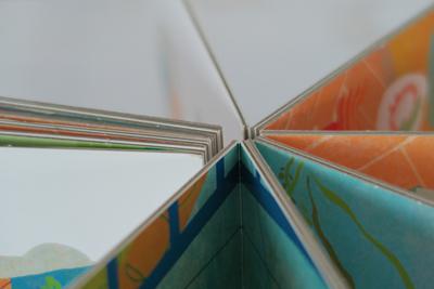 Classic card paper book