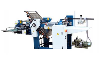 Configure the electric folding knife for paper folder after the main machine.